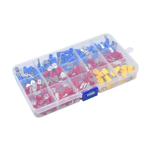 Kit 280 Terminales Crimpados para Cables Eléctricos Macho y Hembra 4