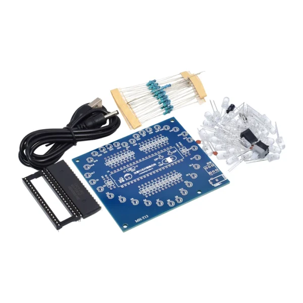 Kit LEDs RGB con Forma de Corazón Armable para Arduino DIY 3