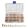Kit de 330 Nuts inserto Tuercas Moleteadas de Latón