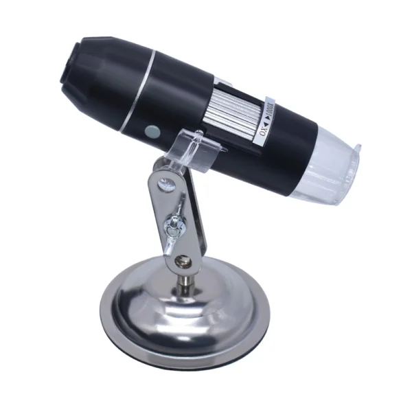 Microscopio Digital Ajustable 1600X con USB, Zoom de 8 LED Cámara Electrónica 2