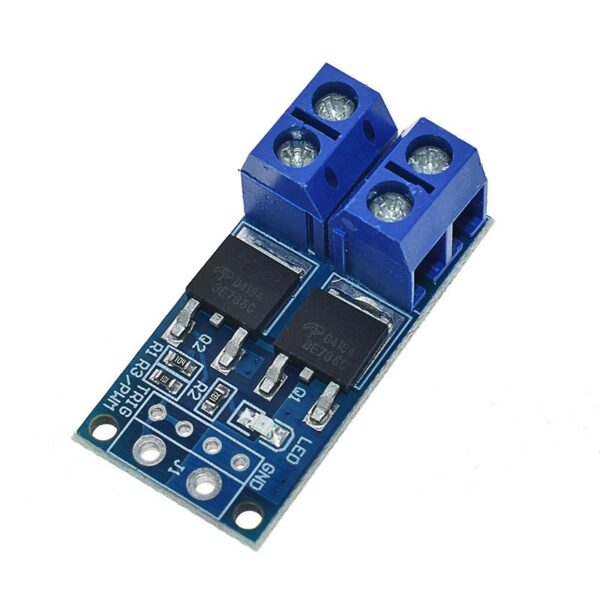 Módulo Regulador Switch PWM Circuitos de Potencia 15A 400W MOSFET 4