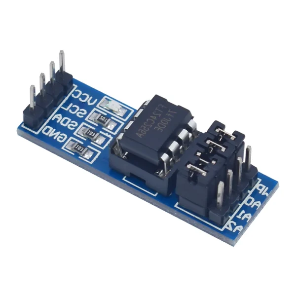 Módulo de Memoria EEPROM IC2 Externa para Arduino AT24C256 1