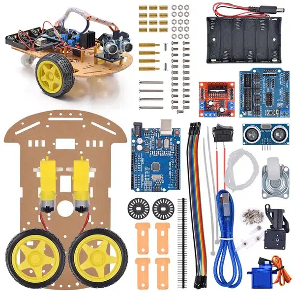Kit Robot Arduino Detector de Obstáculos