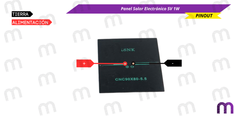 Panel Solar Electrónico 5V 1W