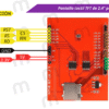 Pantalla tactil TFT de 2.4" para Arduino - Imagen 3