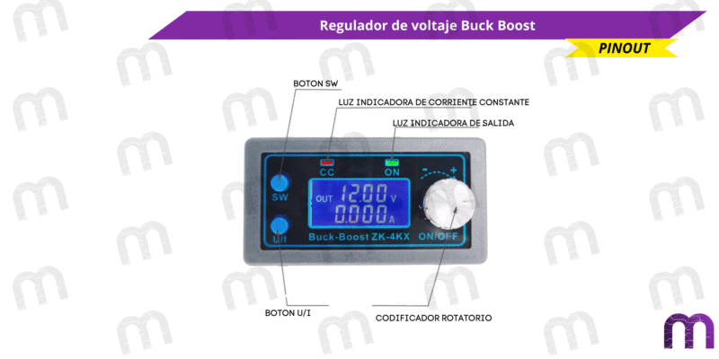Regulador de voltaje Buck Boost