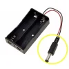 Porta Bateria Con/Sin Jack DC 2x18650