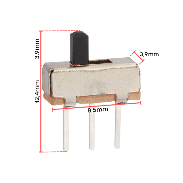 Mini Switch Interruptor Proto 3 Pin - Imagen 3