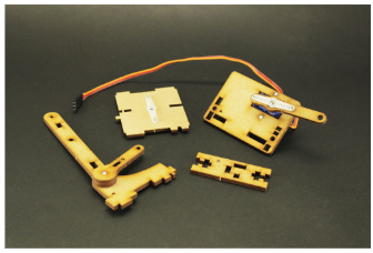 Brazo robot Acrílico Paso 5