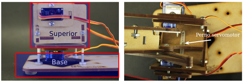 Brazo robot Acrílico Paso 8