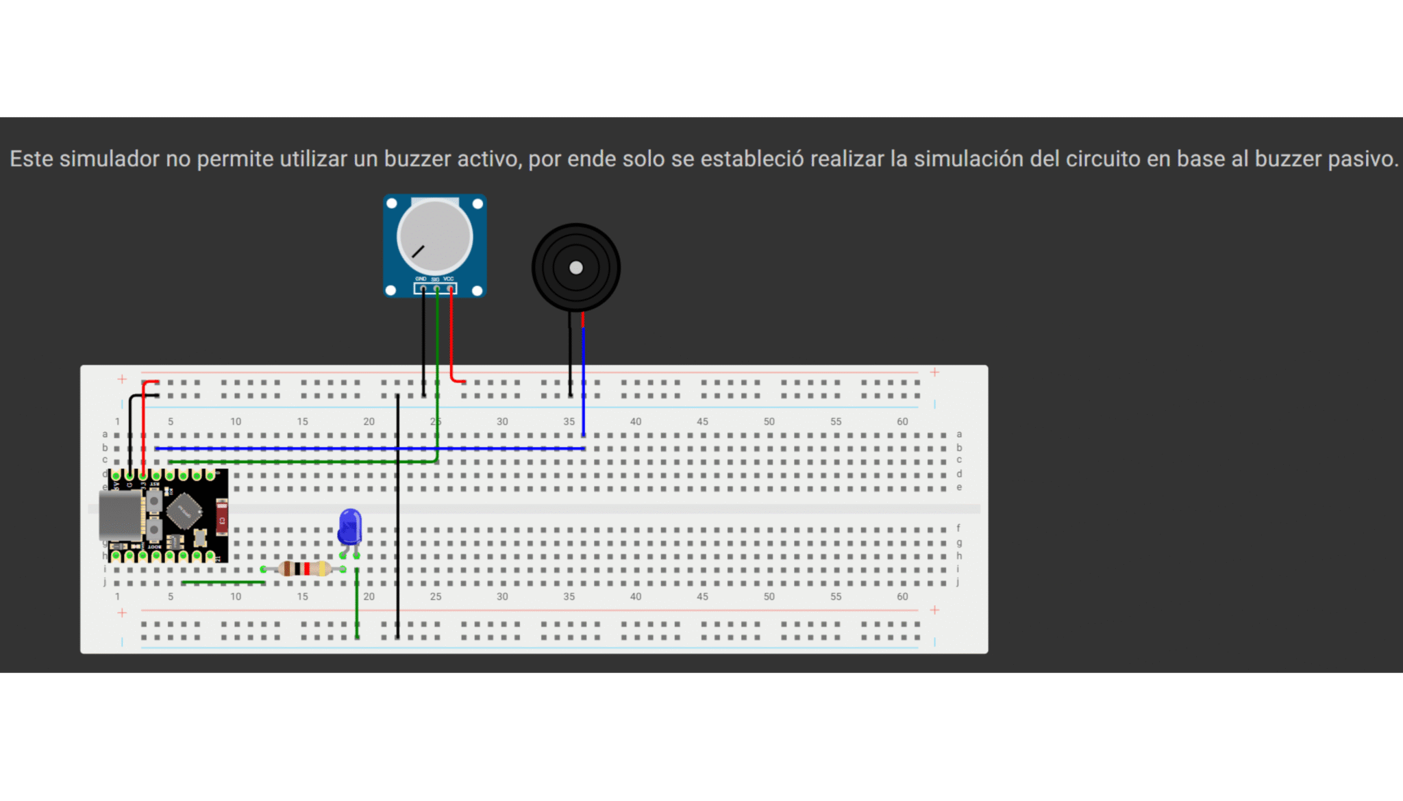 Tutorial 2: Control de Sonido con Potenciómetro y Buzzer