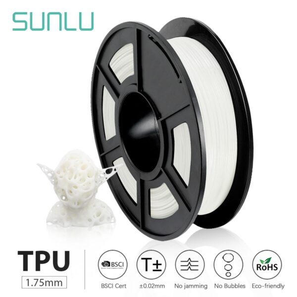 TPU blanco sunlu