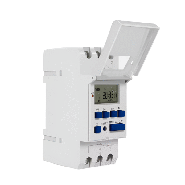 Temporizador programable 220v digital riel din - Imagen 3