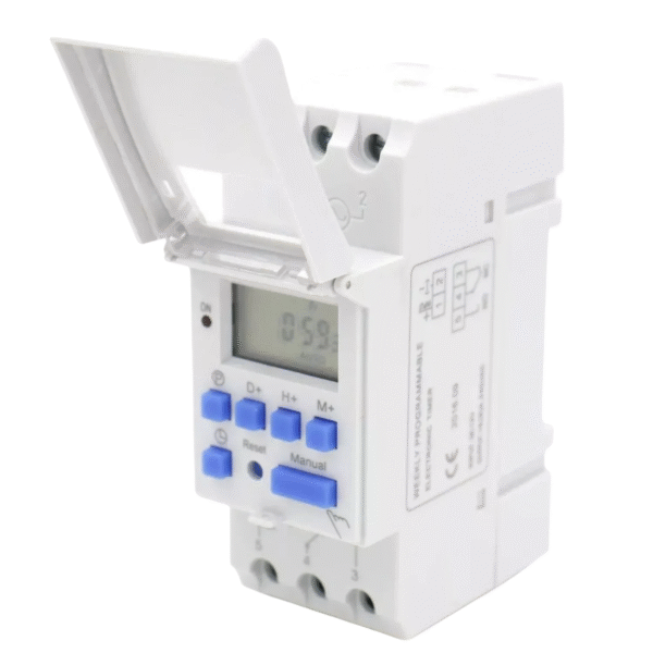 Temporizador programable 220v digital riel din - Imagen 2