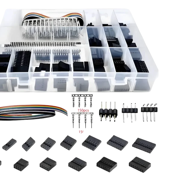 Kit Conectores DuPont de 520 Piezas 2.54MM
