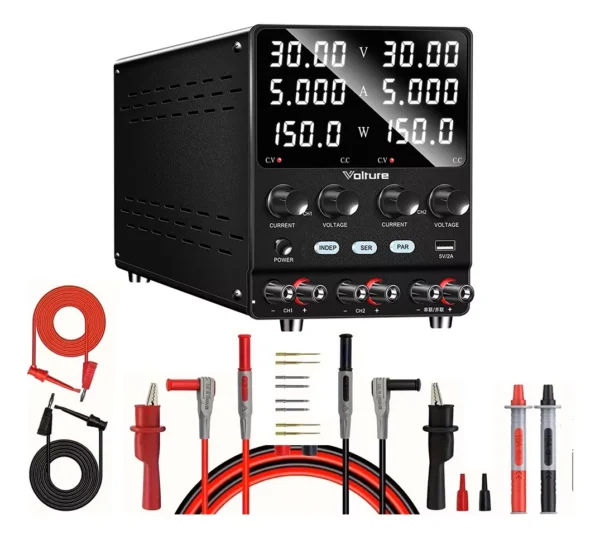 Fuente Alimentación Doble Canal Profesional 60v o 20a Volture