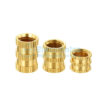 Nuts inserto Tuerca Moleteada M3 5x5 100 pcs