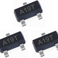 kit 10 unidades Transistor mosfet AO3401A A19T SOT23 canal P