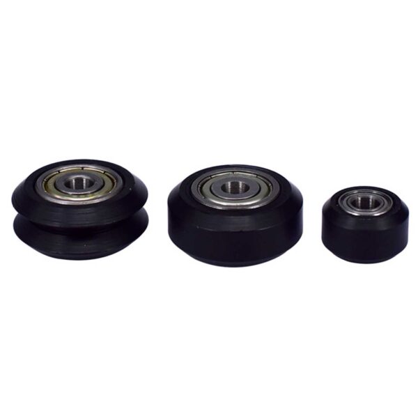 Ruedas de plastico POM/Metal Openbuilds 5mm Diametro