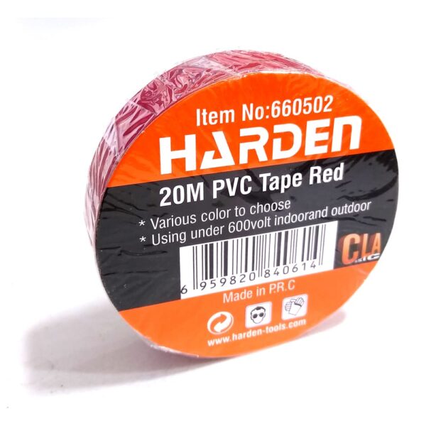 Cinta Aislante Negra Harden 20mt - Imagen 2