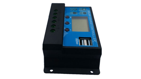 Controlador de Carga Inteligente para Panel Solar 12/24V 10A
