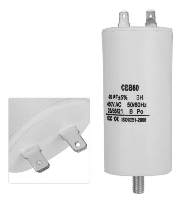 Condensador CBB60 15uf~45uf - Imagen 2
