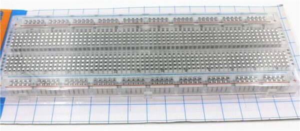 Breadboard / Protoboard 830 puntos Transparente