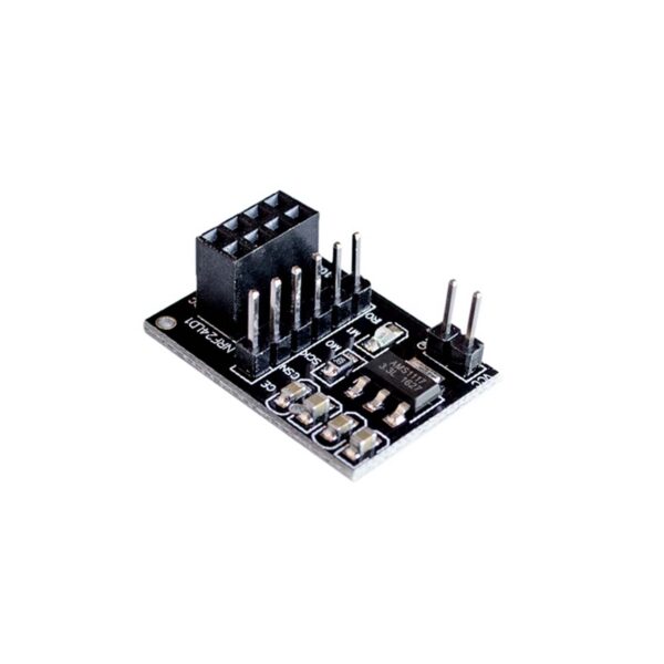 Placa adaptadora para módulo transmisor inalámbrico NRF24L01 de 8 pines