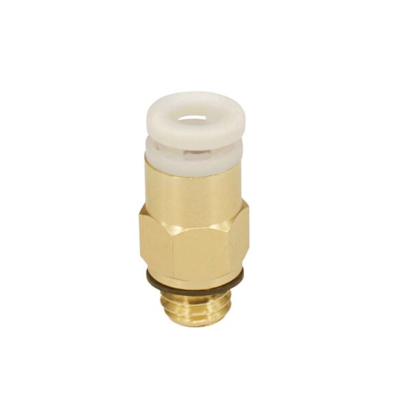 Conector Neumático de Latón y Teflon Impresora 3D