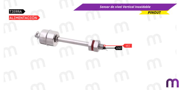 Sensor de nivel Vertical Inoxidable - Imagen 7