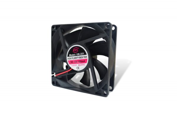 Ventilador 8x8x2.5 Cm 12 VDC Vn-351 Tech