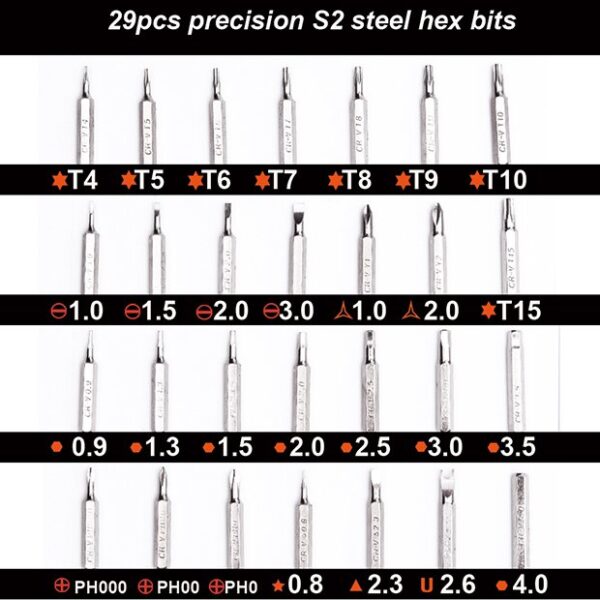 Juego de destornilladores de precision - Imagen 3