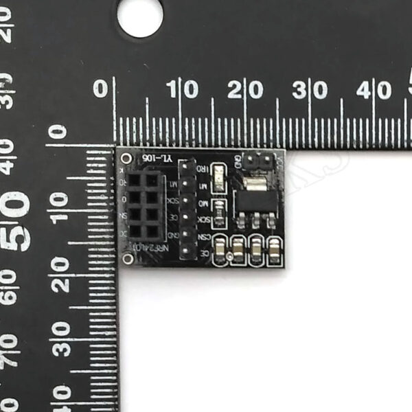Placa adaptadora para módulo transmisor inalámbrico NRF24L01 de 8 pines