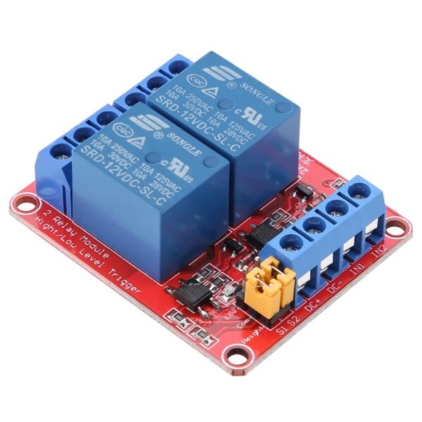 Rele 5v 2 canales con selector - Imagen 2