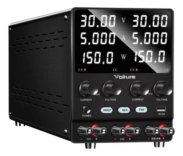 Fuente Alimentación Doble Canal Profesional 60v o 20a Volture - Imagen 4