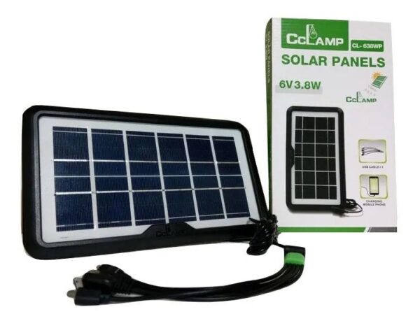 cargador solar portatil